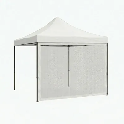 Produktbild von Moskitonetz 300x200H cm für Gartenpavillon weiß