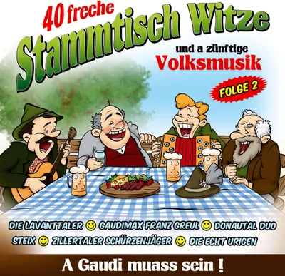Produktbild von 40 freche Stammtischwitze-Folge 2