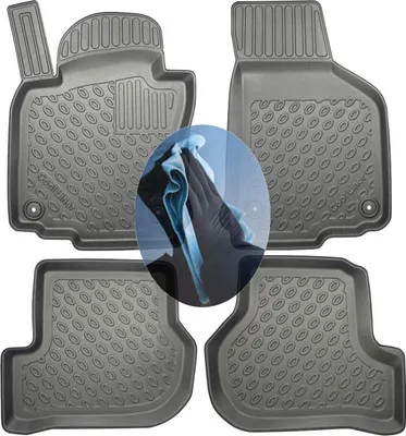 Produktbild von Z508806 TPE-Gummifußmatten kompatibel mit VW Golf 5 1K Variant Kombi 5-türer 2007-2009