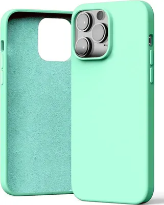 Produktbild von Silikonhülle Für Apple Iphone 14 Pro Max Grün A2894 A2651 A2893