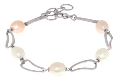 Productafbeelding van Boccia damesarmband, titanium, model 0382