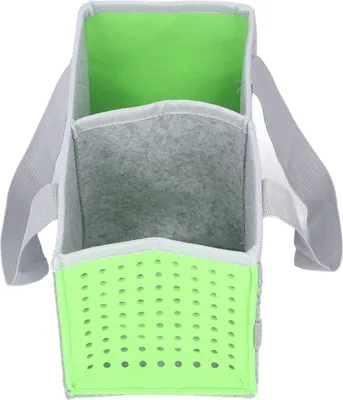 Produktbild von Tragbare Aufbewahrungstasche mit extra viel Platz, Filztasche für das Toniebox Player Starterset, Grün