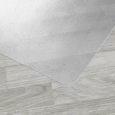 Immagine prodotto di Tappetino protettivo per pavimenti, dimensioni 75x120 cm, trasparente, in PVC, rettangolare, per l'ufficio