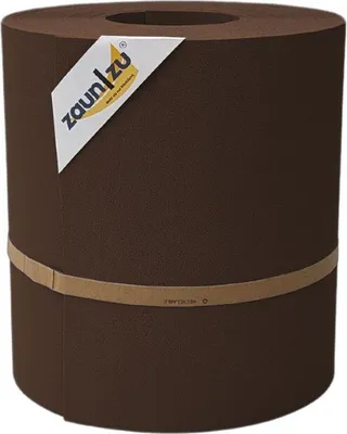 Produktbild von Sichtschutz zaun|zu PREMIUM MAXI 26m Rolle Zaunblende für 24cm Gittermatten Braun 26m