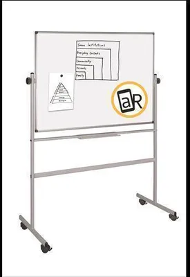 Produktbild von Mobiles drehbares Whiteboard 150x120 cm