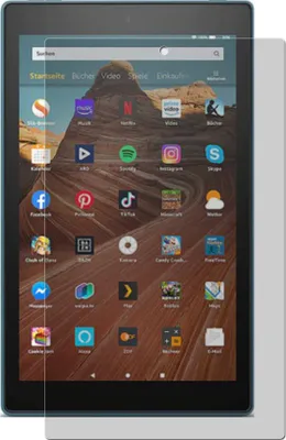 Immagine prodotto di 3x Pellicola blindata Premium per Amazon Fire HD 8 2020 (10a generazione) Pellicola blindata Antishock Premium 7H