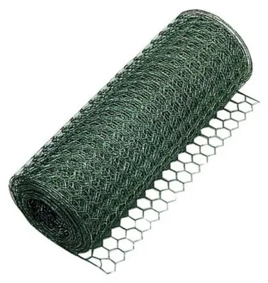 Produktbild von Sechseck-Drahtgeflecht 10 m für Garten, Tiergehege oder Pflanzen, 1000 x 25 x 0,7 mm