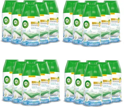 Produktbild von Air Wick Freshmatic Max Nachfüller Baumwolle & Weißer Flieder 250ml (24er Pack)
