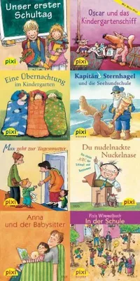 Produktbild von Pixi Bücher Pixi-Buch 1513-1520 (Pixis Freunde aus dem Kindergarten)