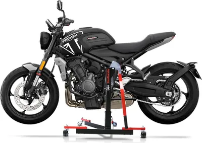 Zdjęcie produktu dla Stojak centralny CS Power Evo do Triumph Trident 660 21-25 czerwony