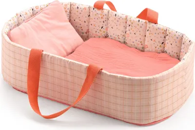 Produktbild von Djeco-POMEA Puppentragetasche Pink Lines