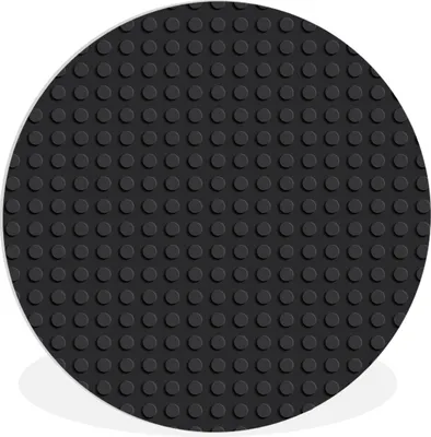 Produktbild von MuchoWow® Rundes Wandbild - Runde Bilder Bild - Schwarz Ø 60 cm Kreis Wanddekoration Kunststoff - Wandkreis - Wandschmuck - Wand Kreis - Das Schlafzimmer - Die Bilder - Wandmalerei - Kunst für das Haus - das Plastik