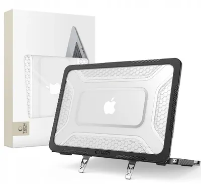 Immagine prodotto di Custodia protettiva per MacBook Neo 13 2026, Tech-Protect Poliammide Pro, nera e trasparente