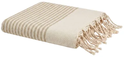 Image de Serviette Zanziba - 100 x 200 cm - Noisette | par Reva