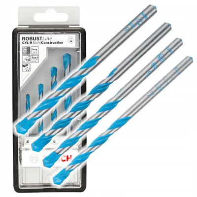 Zdjęcie produktu dla Bosch 2 607 010 521, Wiertarka, Uniwersalne, Stal nierdzewna, 4 szt.