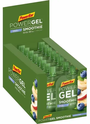 Produktbild von PowerBar PowerGel Smoothies, Sportgetränk, Trinkfertig, Flüssigkeit, 1 Stück(e), Banane, Heidelbeere, 90 ml