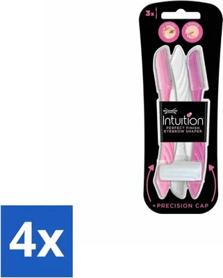 Productafbeelding van Wilkinson Intuition – Navulmesjes – Oogwenkeraamvormer – Precisie – 3 mesjes – Voordeelverpakking – 4 stuks