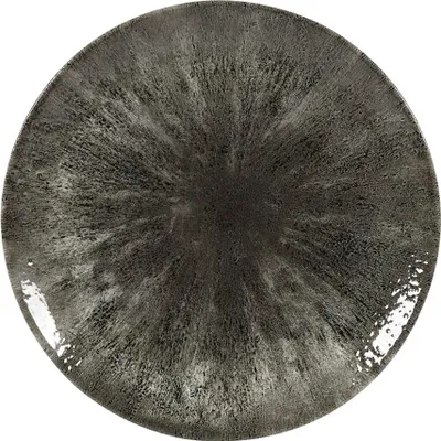 Produktbild von CHURCHILL Stone Quartz Black Teller flach, coup, ø: 288 mm