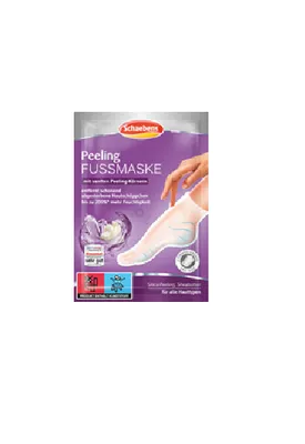 Produktbild von Schaebens Fußmaske Peeling Einweg-Socken für trockene und raue Füße 2 Stück