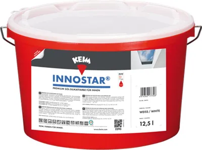 Produktbild von KEIM Innostar 5l, weiss Sol-Silikat Wandfarbe Innenfarbe