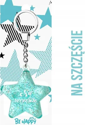 Produktbild von Schlüsselanhänger „Stern des Glücks“ – Be-Happy Gifts