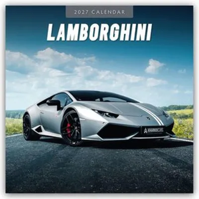 Obrázek produktu pro Kalendář Lamborghini 2027 – formát na 16 měsíců