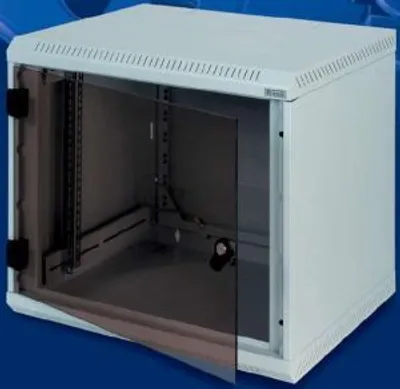 Obrázok produktu pre Triton 19" Rack Wall-mount 4U/500 glass door, Nástenný regál, 30 kg, 14,2 kg, Šedá