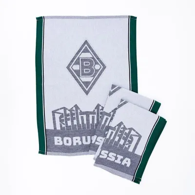 Produktbild von Borussia Mönchengladbach Geschirrhandtücher im 3er-Set