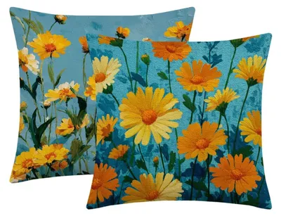 Immagine prodotto di Cuscini da esterno, 65 x 65 cm - Set di 2 con motivo floreale