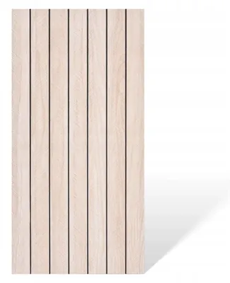 Immagine prodotto di Piastrelle adesive da parete effetto legno chiaro a doghe, 60x30 cm, 4 pezzi, impermeabili