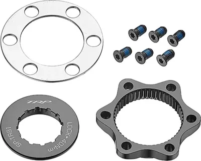 Obrázok produktu pre Adaptér TRP Centerlock na 6-otvorový CL81 pre 12 mm osi – čierny