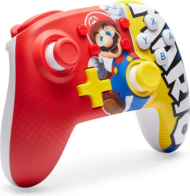 Obrázek produktu pro PowerA NSGP0295-01, Gamepad, Nintendo Switch, Směrový kříž, Tlačítko Menu, Setting button, Tlačítko Start, Analogový/digitální, Kabelový a bezdrátový, Bluetooth