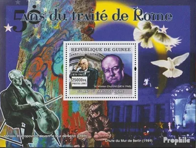 Produktbild von Briefmarken Guinea 2007 Mi Block1407 postfrisch Römische Verträge