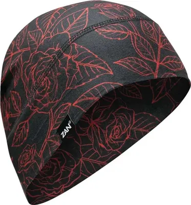 Produktbild von Zan Headgear Sportflex® Roses Mütze Schwarz  Schwarz One Size