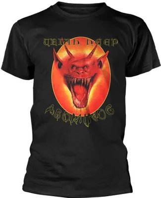 Produktbild von Uriah Heep - "Abominog" T-Shirt für Herren/Damen Uni PH1373 (M) (Schwarz)