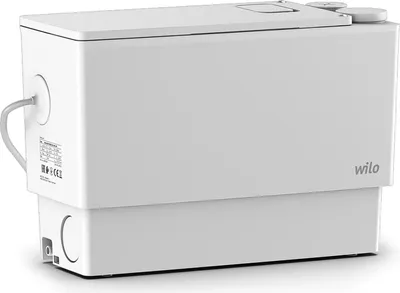 Produktbild von Wilo Abwasser-Kleinhebeanlage DrainLift MINI3-XXS-EF, 230 V, 250 W, 1 Stk.