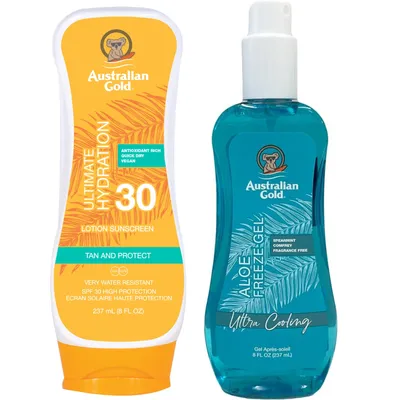 Obrázok produktu pre Austrálske zlaté mlieko na opaľovanie SPF30 + Aloe Freeze Gel