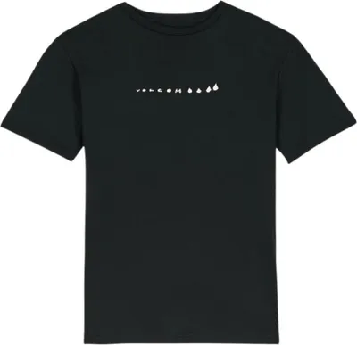Produktbild von Volcom Longosnake Tee Loose Fit T-Shirt mit Rundhalsausschnitt für Kinder, Schwarz, Größe S