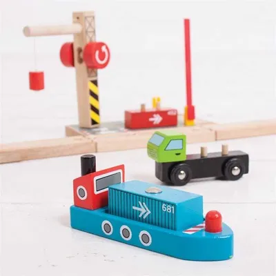Productafbeelding van Bigjigs Rail: Containerterminal