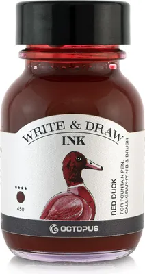 Produktbild von Write and Draw Ink 450 Red Duck, Schreib- und Zeichentusche, 50 ml