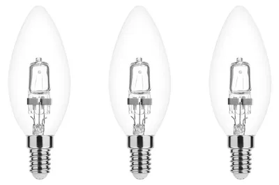 Produktbild von Modee E14 Halogen Kerzenlampe 52W 815lm 2700K Warmweiß Dimmbar 3 Stück