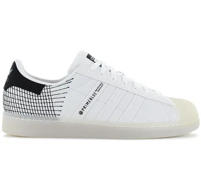 Produktbild von adidas Originals Superstar Primeblue - Schuhe Weiß G58198 , Größe: EU 38 2/3 UK 5.5
