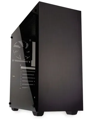 Produktbild von Kolink Stronghold, Midi Tower, PC, Schwarz, ATX, EATX, micro ATX, Mini-ITX, Stahl, Gaming