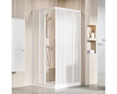 Obrázek produktu pro Jedna strana sprchového koutu RAVAK ASRV3-80 198 white+Pearl 15V401R211