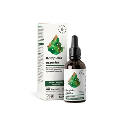 Produktbild von Aura Herbals Walnuss-Komplex Tropfen DARMVERDAUUNG 50 ml
