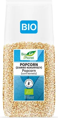 POPCORN (ZIARNO KUKURYDZY) BIO 1 kg - BIO PLANET