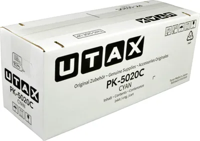 Produktbild von UTAX PK-5020C, 5000 Seiten, Cyan, 1 Stück(e)