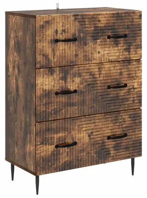 Obrázok produktu pre vidaXL Komoda z údeného dubu 66 x 34,5 x 89,5 cm