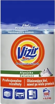 A product package for laundry detergent.