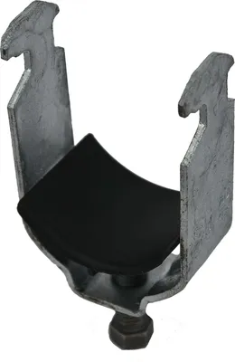Produktbild von Bügelschelle mit Hammerkopffuß 16-22 mm Schwarz (100 St.) Don Quichotte